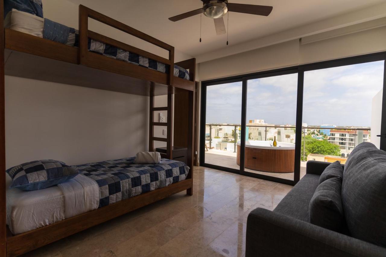New & Equipped Steps From The With Pool Jacuzzi By Yeah * Playa del Carmen