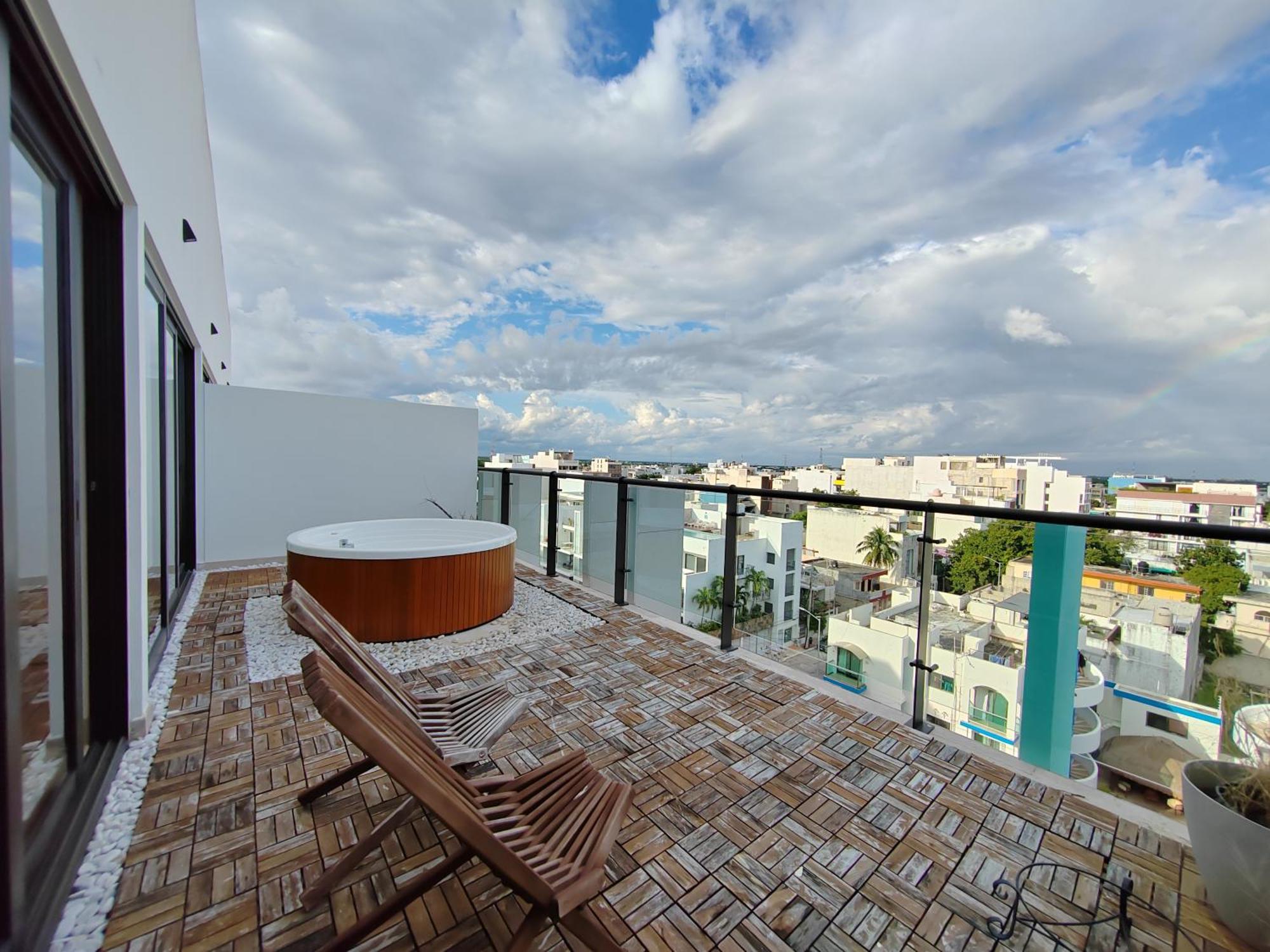 New & Equipped Steps From The With Pool Jacuzzi By Yeah Apartamento Playa del Carmen